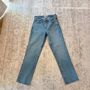 Abercrombie & Fitch Light Blue Straight Leg Jeans
